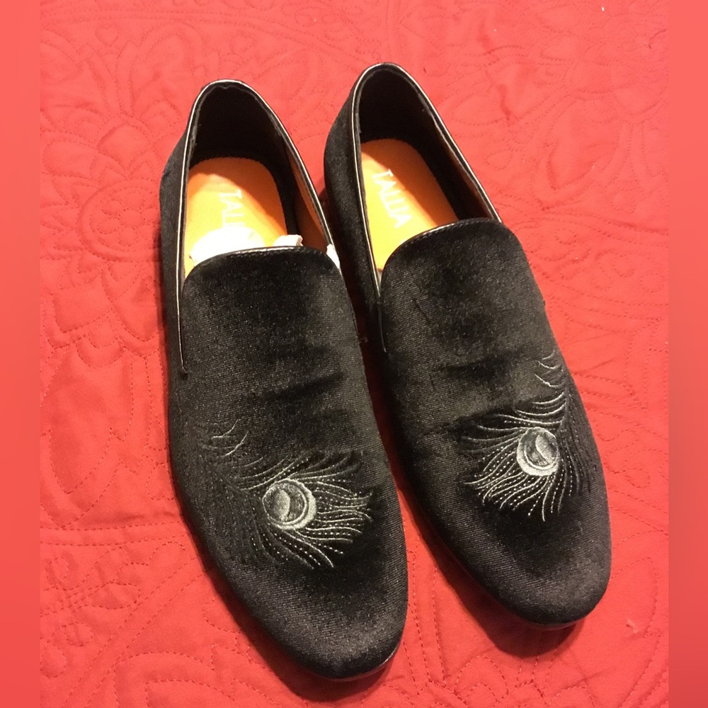 TALLIA Men’s Loafers, Black